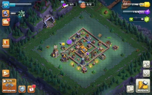 Vendre compte clash of clans