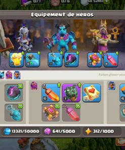 Vendre compte clash of clans