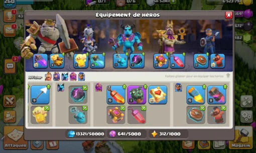 Vendre compte clash of clans