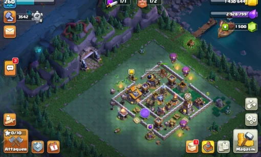 Vendre compte clash of clans