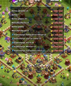 Vendre compte clash of clans