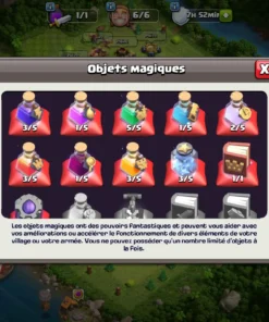 Vendre compte clash of clans