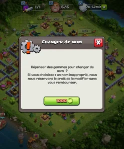 Vendre compte clash of clans