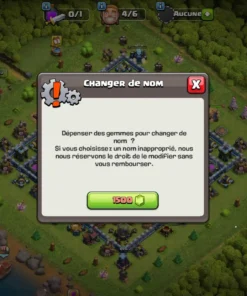 Vendre compte clash of clans