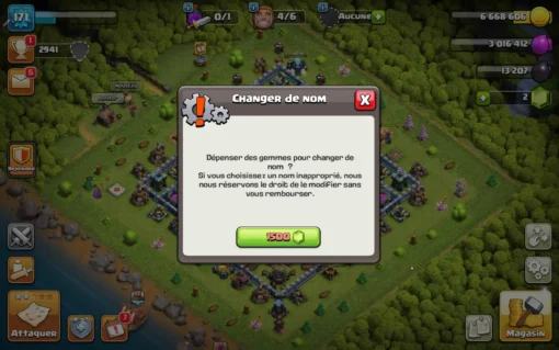 Vendre compte clash of clans