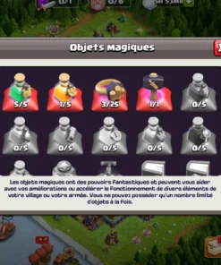 Vendre compte clash of clans