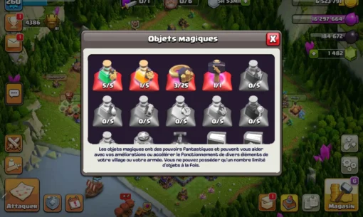 Vendre compte clash of clans