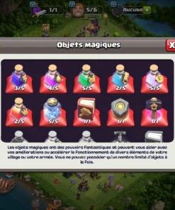 Vendre compte clash of clans