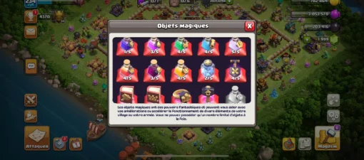 Vendre compte clash of clans