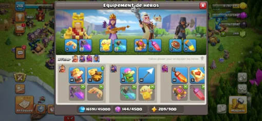 Vendre compte coc