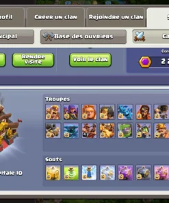 Vendre compte coc