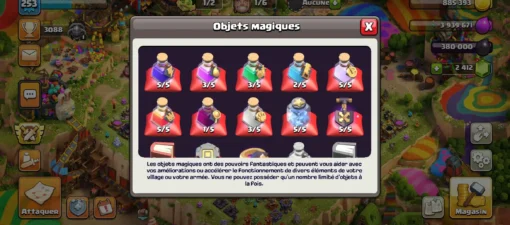 Achat compte clash of clans