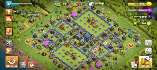 Achat compte clash of clans