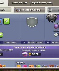 Achat compte clash of clans