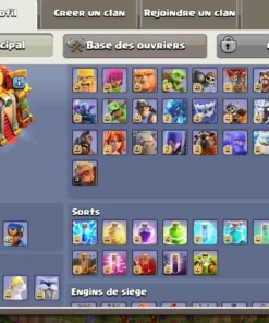 Achat compte clash of clans