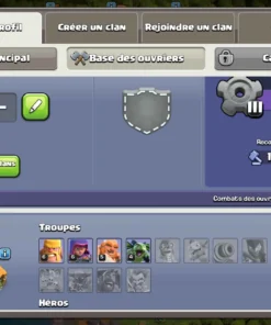 Achat compte clash of clans