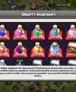 Achat compte clash of clans