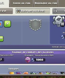 Achat compte clash of clans