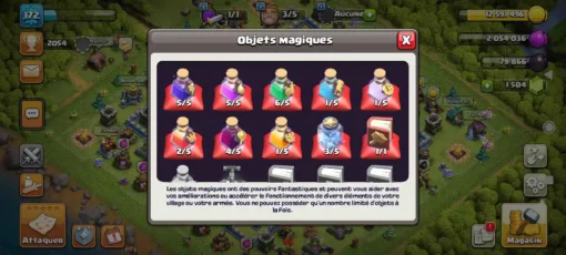 Achat compte clash of clans