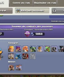 Achat compte clash of clans