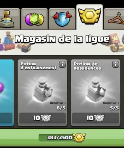 Achat compte clash of clans