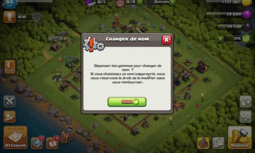 Achat compte clash of clans