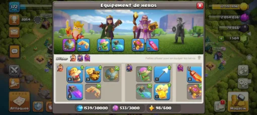 Achat compte clash of clans