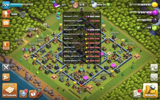 Achat compte coc