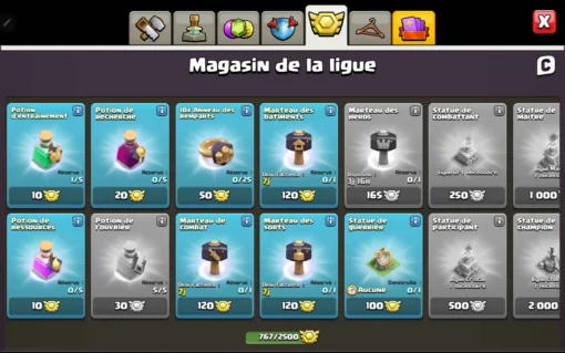 Achat compte coc