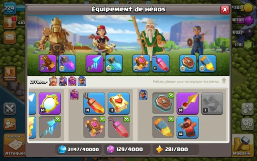 Achat compte coc