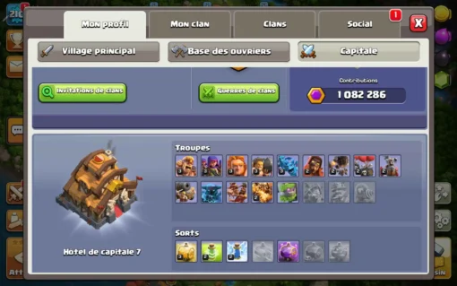 Buy clash of clans account