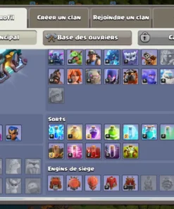 Acheter un compte clash of clans