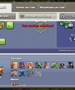 Acheter un compte clash of clans