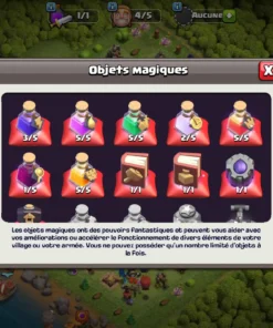 Acheter un compte clash of clans