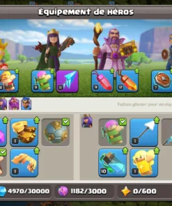 Acheter un compte clash of clans