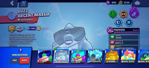 Vente de compte Brawl Stars avec 57K trophées – Image 32