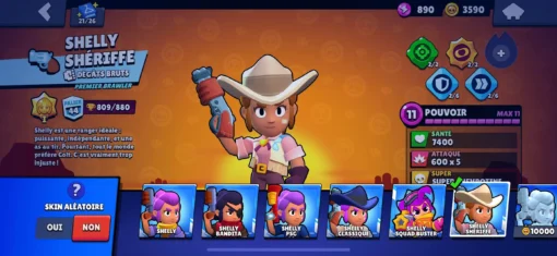 Vente de compte Brawl Stars avec 57K trophées – Image 33