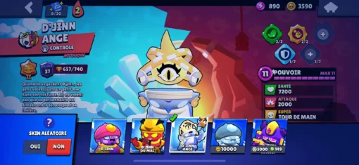 Vente de compte Brawl Stars avec 57K trophées – Image 51