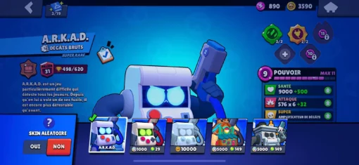 Vente de compte Brawl Stars avec 57K trophées – Image 52