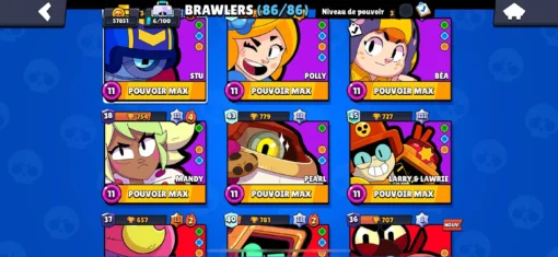 Vente de compte Brawl Stars avec 57K trophées – Image 10