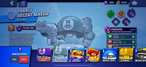 Vente de compte Brawl Stars avec 57K trophées – Image 64