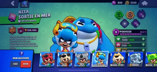 Vente de compte Brawl Stars avec 57K trophées – Image 67