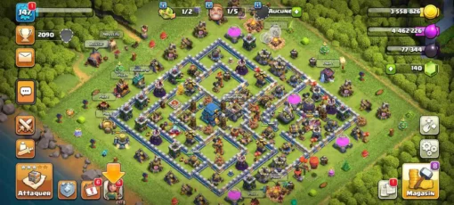 Vendre compte clash of clans