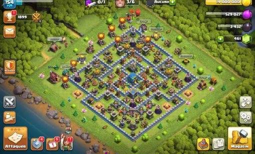 Vendre compte clash of clans