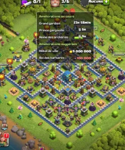 Vendre compte clash of clans