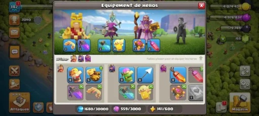 Sell clash of clans account