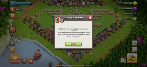 Vendre compte clash of clans