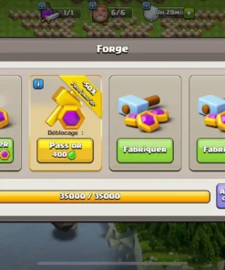 Vendre compte clash of clans