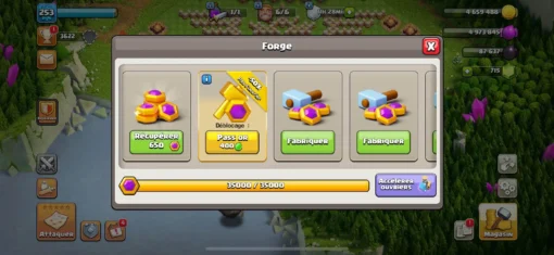 Vendre compte clash of clans