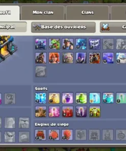 Sell clash of clans account